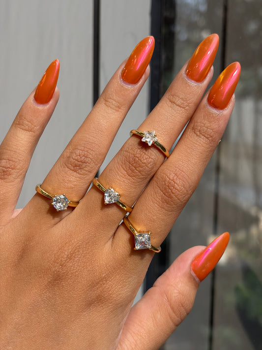 The Everyday Solitaire 💍 (adjustable)