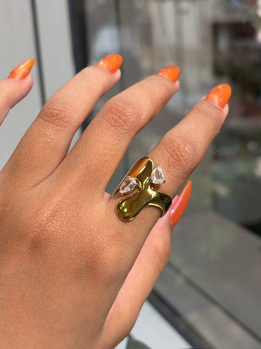 Molten Grace Ring ✨ (Adjustable)